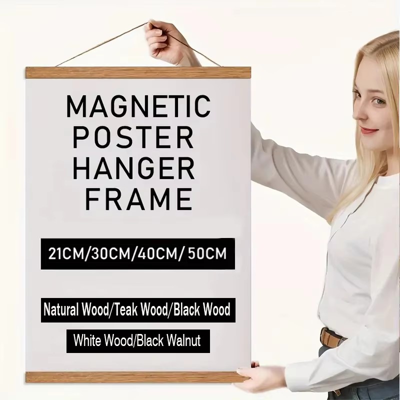 21 30 40 50cm Manyetik Poster  - Engraved Wood Frame incelemesi ve fiyatı