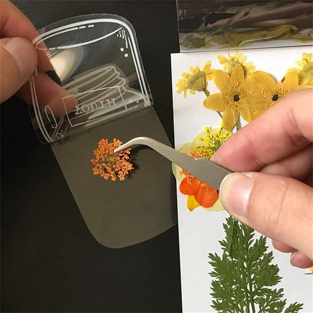 30 adet el yapımı DIY şeffaf k - Dried Flower Bookmark incelemesi ve fiyatı