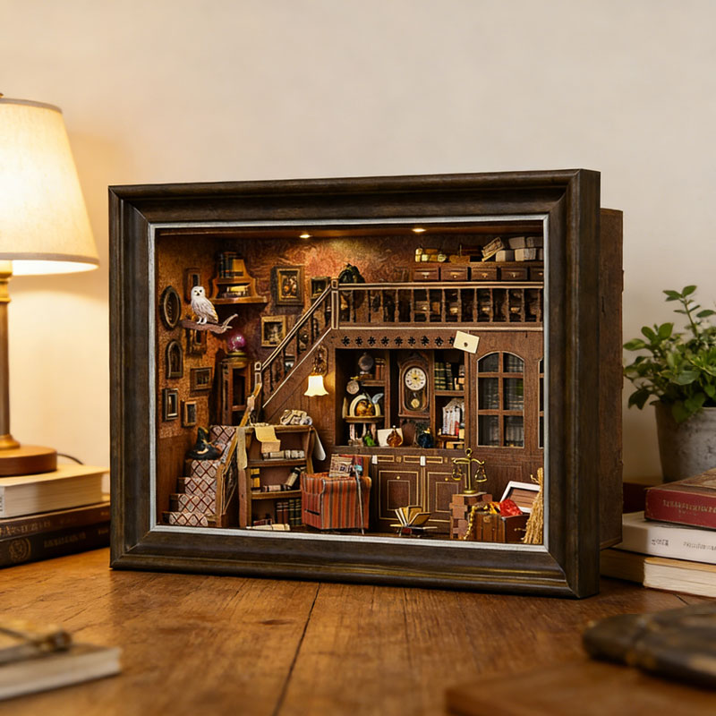 Kendin Yap 3D Ahşap Kitap Köşe - Engraved Wood Frame incelemesi ve fiyatı