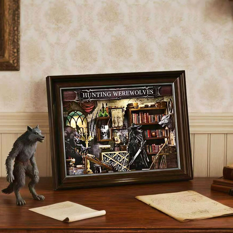 Kendin Yap 3D Ahşap Kitap Köşe - Engraved Wood Frame incelemesi ve fiyatı
